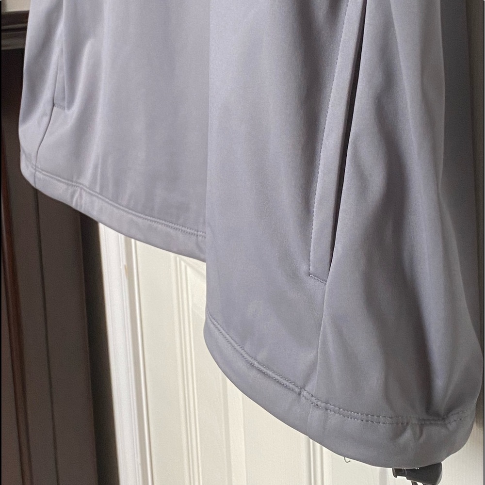 Greg Norman 1/4 Zip Solid Light Gray Wind Vest Xl - image 8